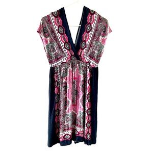 Rue 21 Purple Paisley Swim Beach‎ Cover Up Tunic
Dress - Size M